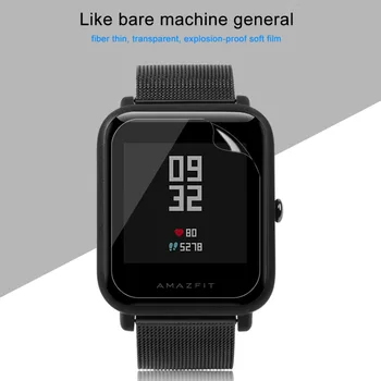 10 бр. За Xiaomi Huami Amazfit Bip BIT PACE Youth Lite SmartWatch Screen Protector Film Clear LCD Guard Shield Skin Cover