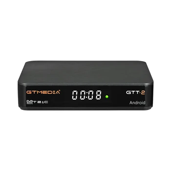 GTMEDIA GTT2 Android 6.0 Smart TV BOX DVB-T/T2/Cable/ISDBT 4K 2.4 G Wifi Netflix, Youtube 2GB 8GB GTPlayer Set top box