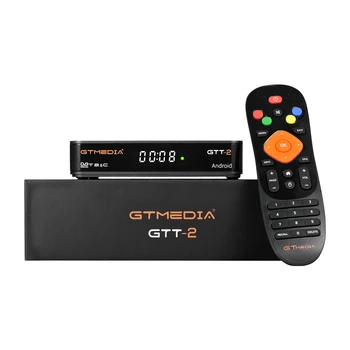 GTMEDIA GTT2 Android 6.0 Smart TV BOX DVB-T/T2/Cable/ISDBT 4K 2.4 G Wifi Netflix, Youtube 2GB 8GB GTPlayer Set top box