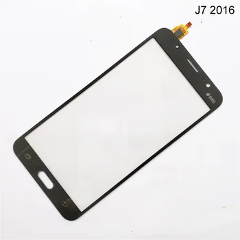 J7 Сензорен Екран За Samsung Galaxy J7 2016 J710 J700 Телефон Екрана На Контролния Панел Дигитайзер Touchpad Тъчпад Стъклен Панел На Обектива