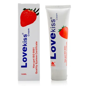 HOT Love Kiss Ягода oral sexual Lubricant Anal Lube Vagina Lubricante Silk Massage Oil Adult Sexual Products 100 мл