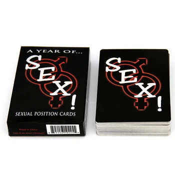 Еротични игри Секси позиция играе в хартиени карти година за секс за възрастни сексуални игри карти комплекти за двойки игра секс поза за секс играчки