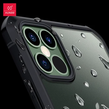 За iPhone 12 Mini 12 Pro Max Case, Xundd устойчив на удари калъф прозрачен калъф защитно покритие тънка обвивка за iPhone12 Mini 5.4