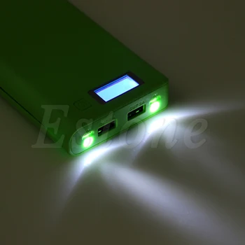 1 бр USB Mobile Power Bank зарядно устройство САМ Pack 8шт 18650 батерия калъф стойка за телефона