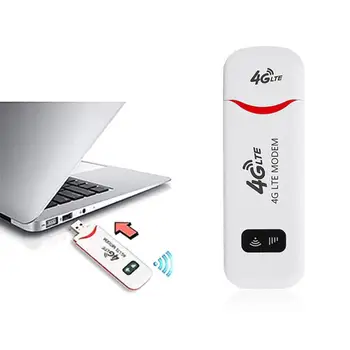 4G WiFi модем wingle LTE USB Hotspot wireless Dongle CAR WIFI ROUTER за Mac OS със слот за сим карта