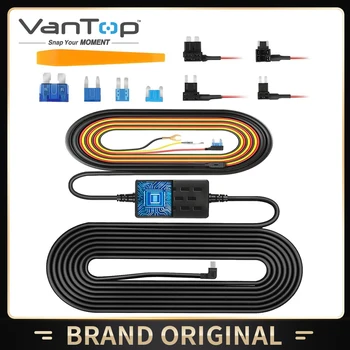 VanTop VJ9HQ Dash Cam Hardwire Kit, 11.5 ft Mini USB Hard Wire Комплект за един dashcam преобразува 12V-24V в 5V/2.5 A w/Fuse с инструмент Kit