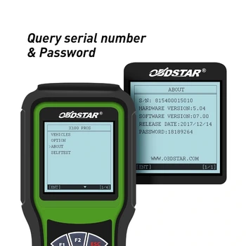 OBDSTAR X100 pro C+D+E model Auto Key Programmer x-100 pro x100pro immobilizer programming tool +EEPROM PIC