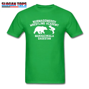 Bear Male Men T-shirt 2019 Black Tshirt Nurmagomedov Борба Academy Мъжки Tops & Tees MMA Fighter T Shirt лого на клиента