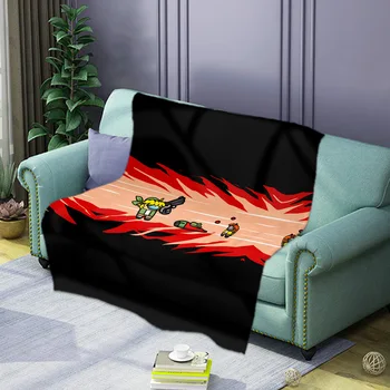 Нов 3D печат одеяло сред нас играта фигура фланелевое Одеало за легло карикатура хвърли покривалото на дивана подарък за децата на възрастни сладък горещи продажба