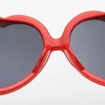RBROVO сърцето слънчеви очила деца луксозни ретро очила за момчета / момичета винтидж слънчеви очила деца малък Oculos De Sol Feminino