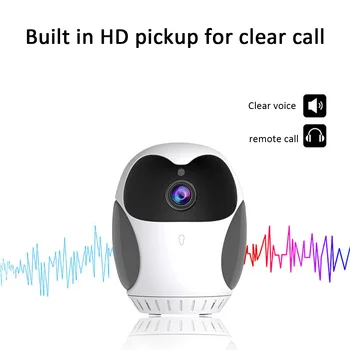 1080P IP камера WIFI Auto Tracking Home Security Indoor Surveillance 4X Digital Zoom Network ВИДЕОНАБЛЮДЕНИЕ Wireless Baby Monitor Camera