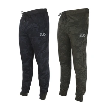 DAIWA мъжете анти-UV камуфлаж Риболов панталони слънцезащитен крем ветрозащитный Риболов панталони дишащи бързо съхнещи Спорт на открито панталони M-4XL