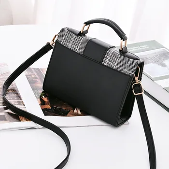 YBYT мода каре жените малка клапа чанта hotsale кожени луксозни чанти, дамски чанти на дизайнерска марка е известна рамото crossbody чанта