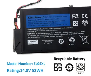 Kingsener EL04XL батерия за преносим компютър ENVY 4-1126TU 4-1102xx 4-1007TX 4-1130U 4-1218TU HSTNN-UB3R HSTNN-IB3R 681949-001 681879-171