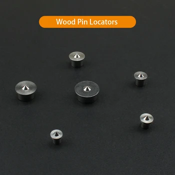6шт кръг дървен щифт локатори 4-12mm дюбел пина централна точка набор от деревообрабатывающее занаят скоба стоманени инструменти
