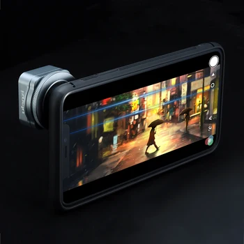 Ulanzi 1.33 X Anamorphic Lens Filmmaking Phone Camera Lens широкоекранен кинообъектив от Filmic Pro App за iPhone 11 Pro Max Pixel 4