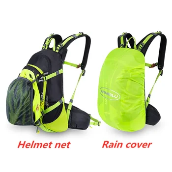 Водоустойчив Колоездене на велосипед чанта дъждобран дишаща лека раница за туризъм, къмпинг МТБ планинско колоездене хидратация раница