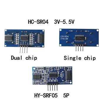 50шт ултразвукова модул HC-SR04 HC-SRF05 сензор за измерване на разстояния сензор HC SR04 HCSR04