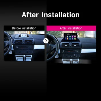 Seicane Android 10.0 Car Radio GPS Navigation Auto stereo for 2004-2012 BMW X3 E83 2.0 i 2.5 2.5 i si 3.0 3.0 i si 2.0 d 3.0 d 3.0 sd