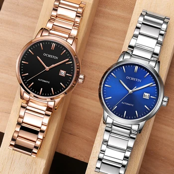 OCHSTIN 2019 автоматични механични часовници е от неръждаема стомана мъжете топ луксозна бизнес марка ръчни часовници мъжки часовници Relogio Masculino