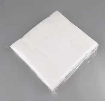 1200 бели памук перманентных старчески кърпички за еднократна употреба за почистване кърпи за изтриване мляко за почистване на нокти