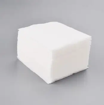 1200 бели памук перманентных старчески кърпички за еднократна употреба за почистване кърпи за изтриване мляко за почистване на нокти