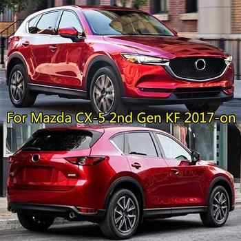 За Mazda Cx-5 Cx5 2-ро поколение KF 2017-2019 неръждаема вратата на линия облицовка на каросерията леярство хромирана капачка тапицерия гарнитура протектор за охрана