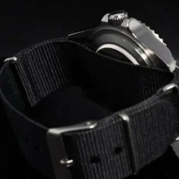 42мм PARNIS черно стерилна циферблат корпус от неръждаема стомана и механизъм за самостоятелно ликвидация мъжки ръчен часовник