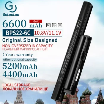 Golooloo 11.1 v 6Cells батерия за лаптоп Sony VAIO VGP-BPS22 VGP-BPS22A VGP-BPL22 VGP-BPS22A BPS22/A VPC-EB3 VPC-EB33 -E1Z1E EC2