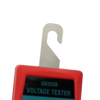 НД GK503B електрическа ограда тестер за напрежение 600 до 7000 в оградата контролери за измерване на неонови лампи не тестер за напрежение на батерията