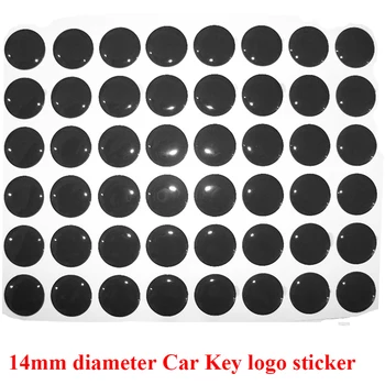 Подгонянная емблемата на материала Смолаы стикер Логоса ключ на автомобила 14 кристална