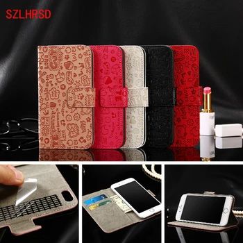 SZLHRSD нов ПУ кожен калъф за Prestigio Muze B5 PSP5520DUO cover портфейла флип-надолу капака на корпуса capa телефони чанта