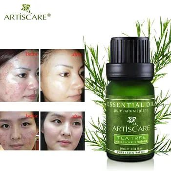 ARTISCARE от чаено дърво чисто етерично масло за грижа за кожата на лицето, лечение на акне, масло за премахване на черни точки против белези-петна на красотата на лицето