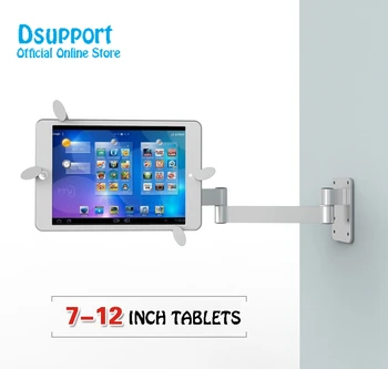 Пълно движение е подходящ за tablet PC 7-12 см монтиране на стена метална скоба потолочное определяне на титуляр на tablet PC, настолна стойка за таблет PC