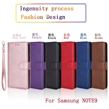 Сменяем калъф от изкуствена кожа за Samsung Galaxy s3 s4 s5 s6 s7 edge s8 s9 plus Note 9 8 A6 A8 Plus J3 J4 J6 J7 J8 J2 pro Cover