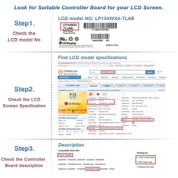 Latumab Controller Board for LTN156AT20-P01 / LTN156AT20-P02 15.6