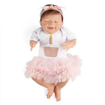 RBG 51-56 см Reborn Baby Doll облекло 20-22 инча сладко бебе кукла украшение рокля, Гащеризон
