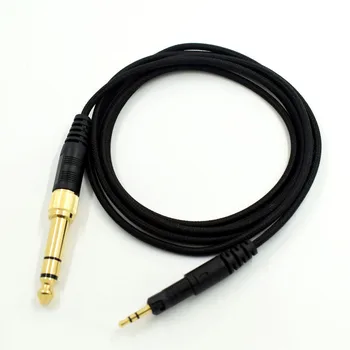 Подмяна на кабел за аудио-Technica ATH-M50X M40 слушалки 1.5 м аудио кабел 3.5 мм жак адаптер геймър слушалки кабел Replacent