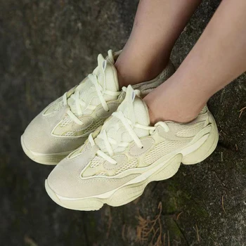 Нов стил bubble shoes мъжка мода обувки Kanye mesh дишаща чифт спортни обувки, маратонки и ежедневни обувки за жени