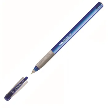 Химикалка писалка Unimax трио DC GP тонированная 0,7 мм, синя, единичен, треугранная неавтоматическая