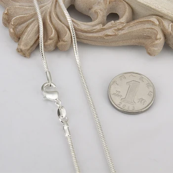 INALIS класическа мода колиета бяла змия верига Огърлица за жени минималистичен Fit рожден ден на партията на бижута подарък нов списък