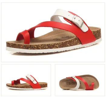 19 моден стил corkboard дамски чехъл е лято смесен цвят на случайни плажни слипоны чехли пързалки обувки плюс размер 36-45